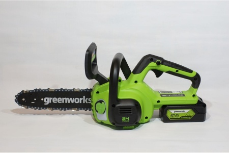 Цепная аккумуляторная пила GreenWorks G24CS25K2 24 В, 2 А*ч 2007707UA