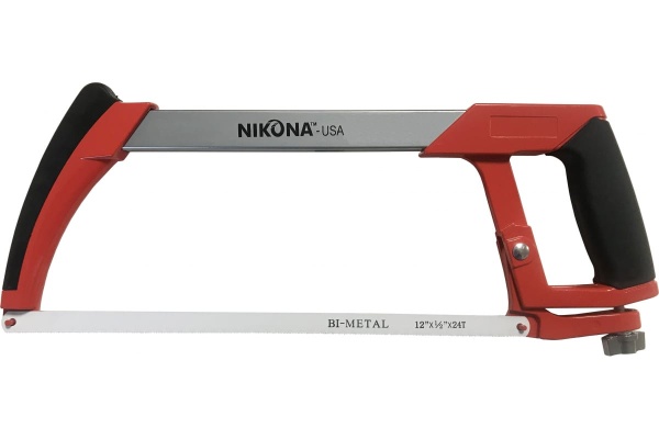 Ножовка по металлу NIKONA с алюминиевой рукояткой, с Bi-Metal полотном 12 34-342