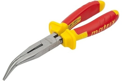 Изогнутые длинногубцы 200 мм MATRIX PROFESSIONAL Insulated 17474