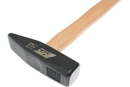 Слесарный молоток JTC с рукояткой из дерева гикори, 400 г JTC-523304