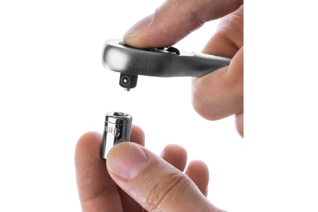 Трещотка для торцовых головок KRAFTOOL Expert Сr-V сталь, 72 зубца, 1/4" 27791-1/4_z02