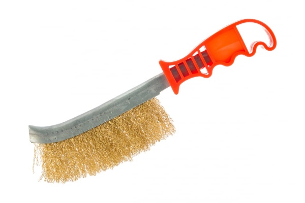 Зачистная металлическая щетка с пластмассовой ручкой ARNEZI 00-01052032