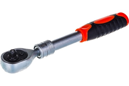 Трещотка с квадратом 1/4 телескопическая АвтоDело 39734 10865 Трещотка с квадратом 1/4 телескопическая АвтоDело 39734 10865