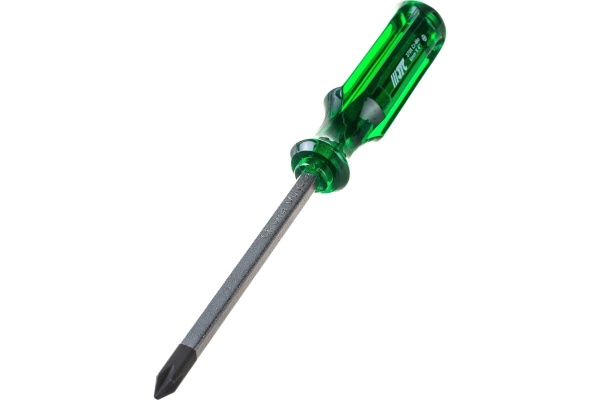 Отвертка PHILIPS со сквозным стержнем JTC PH2х100 мм 3708 Отвертка PHILIPS со сквозным стержнем JTC PH2х100 мм 3708