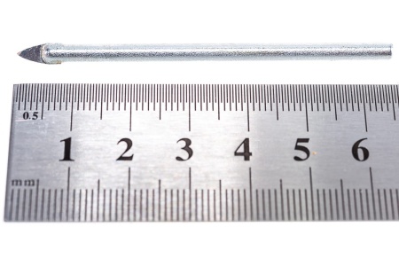 Сверло по стеклу (4 мм) ПРАКТИКА 038-449 Сверло по стеклу (4 мм) ПРАКТИКА 038-449