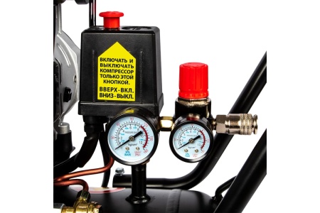 Безмасляный поршневой компрессор QUATTRO ELEMENTI PACIFIC 50-480 480 л/мин, 50 л, 3.5 л.с, 8 бар 915-366