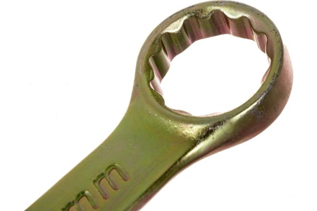 Комбинированный ключ, 30 мм, желтый цинк СИБРТЕХ 14988