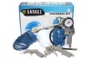 Компрессор Garage PK 24.MK255/2 + набор окрасочного инструмента GARAGE UNIVERSAL UNI-A байонет 8089050