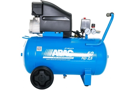 Компрессор (270л/мин, 50л, 10бар, 1.9кВт, 230В, рапид) ABAC Montecarlo L25P 1129100048