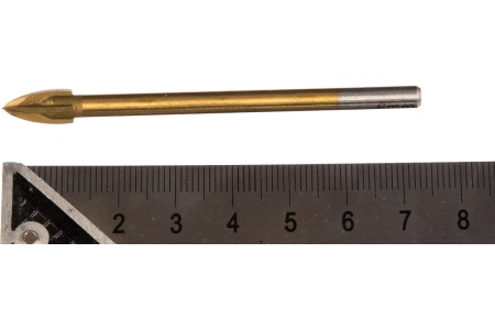 Сверло по стеклу Квадро (6 мм) ПРАКТИКА 034-977