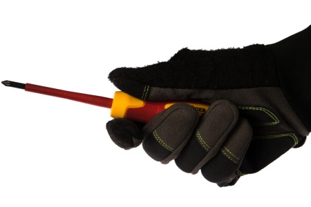 Диэлектрическая крестовая отвертка PZ1*80мм, до 1000V Berger BG BG1059 Диэлектрическая крестовая отвертка PZ1*80мм, до 1000V Berger BG BG1059