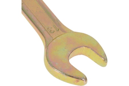 Рожковый ключ,12x13 мм, желтый цинк СИБРТЕХ 14305