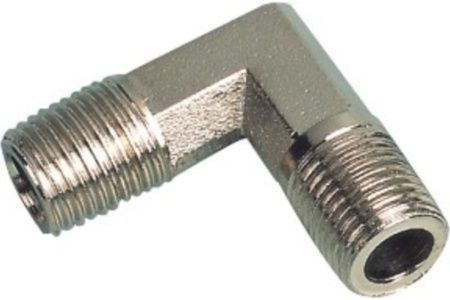 Уголок резьба наружная 1/4" Pegas pneumatic 3701