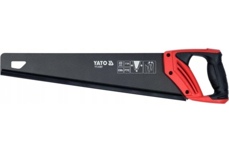 Пила по дереву YATO 450мм с трехсторонними зубьями (тефлоновое покрытие rtfe) YT-31097