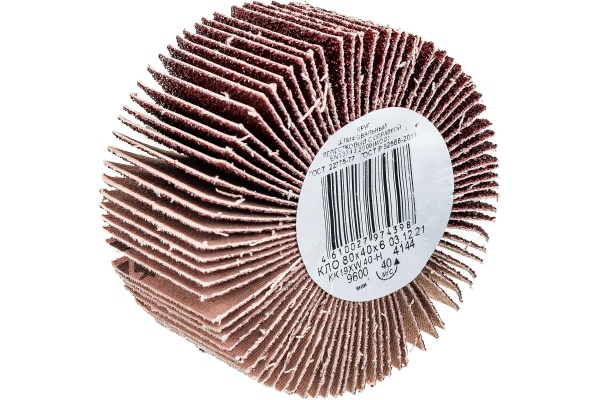 Круг лепестковый с оправкой KK19XW (80х40х6 мм; 40H; Р40) БАЗ 960000022878