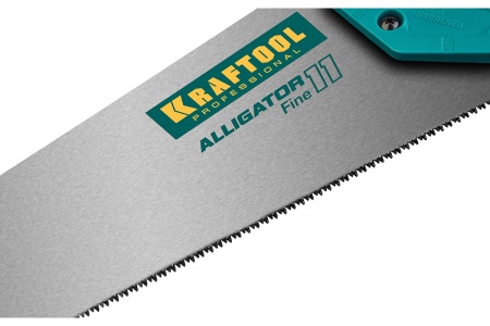 Ножовка для точного реза Kraftool "Alligator 11", 450 мм, 11 TPI 3D зуб, 15203-45