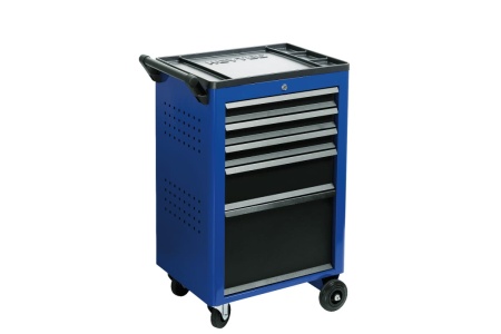 Инструментальная тележка HEYTEC пустая, 5 полок HE-50811290120