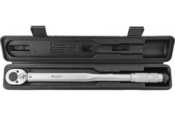 Динамометрический ключ THORVIK TW122821 1/2" DR, 28-210Нм 52365