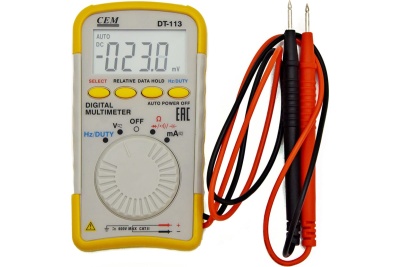 Карманный цифровой мультиметр СЕМ DT-113 480175