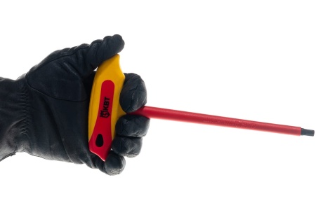 Ключ диэлектрический шестигранный Т-образный 6 мм КВТ Профи 73233