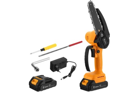 Цепная аккумуляторная пила DEKO DKCHS 20-6 20 В, 2x2 А*ч 063-4309