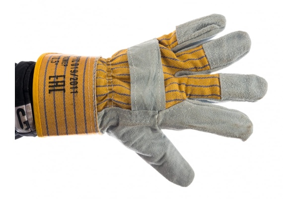 Износоустойчивые спилковые перчатки MOS 10.5" 12442М