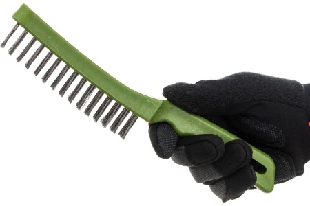 Щётка с пластиковой рукояткой, 4-х рядная Дело техники 270754