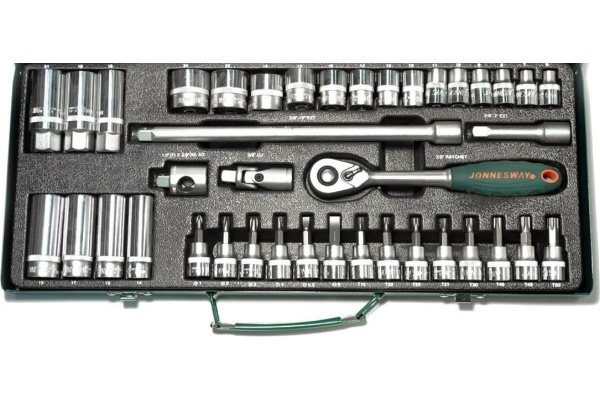 Набор торцевых головок 3/8"DR 6-24 мм Jonnesway S04H3141S
