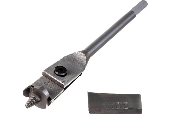 Сверло перовое регулируемое (22-76 мм) по дереву STAYER 2951-22-76 Сверло перовое регулируемое (22-76 мм) по дереву STAYER 2951-22-76