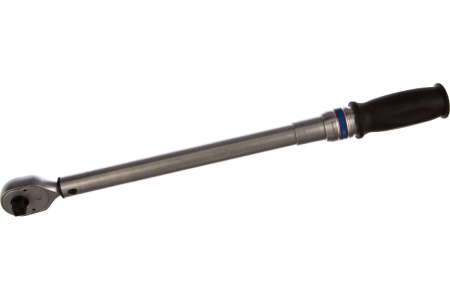 Динамометрический ключ для левой и правой резьбы KING TONY P34462-1DG 1/2", 40-200 Нм, футляр, в комплекте 2 торцевые головки