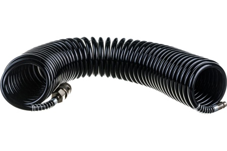 Шланг спиральный (10 м; 8х10 мм; 12 атм) для пневмоинструмента АвтоDело 42400 12921