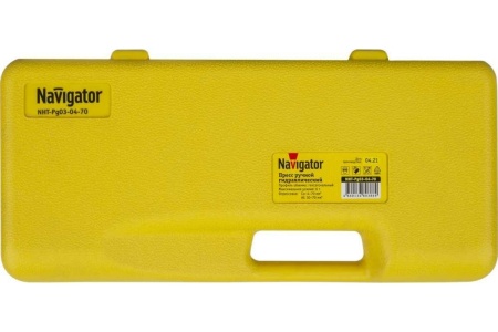Гидравлический пресс Navigator NHT-Pg03-04-70 ручной, плавный ход 80386