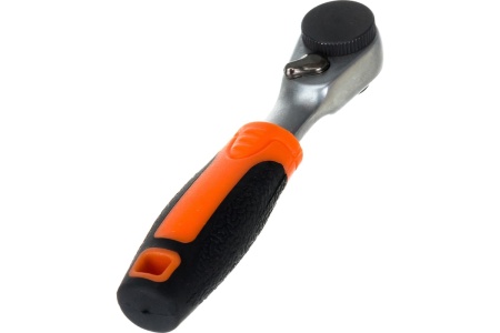 Трещотка-мини под биты AV Steel 1/4" 72-зубца 85мм AV-508605