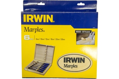 Набор из 6 стамесок (6/10/12/16/20/26мм) IRWIN MS500 10503431