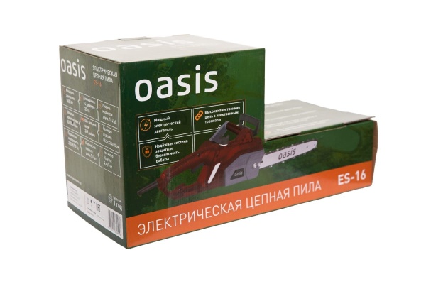 Цепная электрическая пила Oasis ES-16 4640015389958