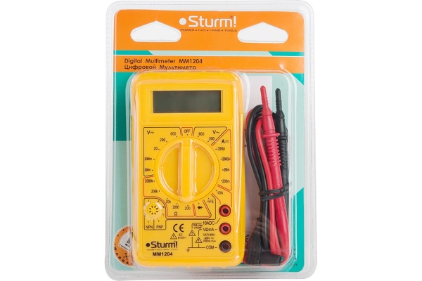 Мультиметр Sturm MM1204