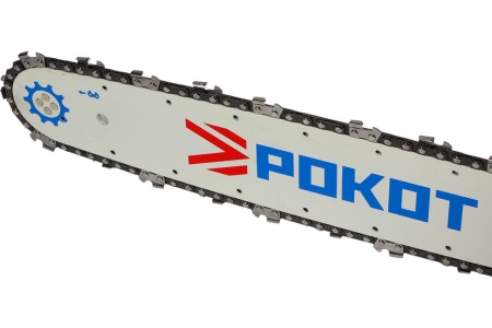 Электрическая цепная пила РОКОТ ПЦ-1600 безмасляная цепь 618-151