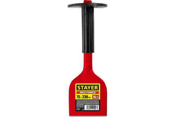 Зубило-конопатка STAYER Red Force с протектором 75x230 мм 2127