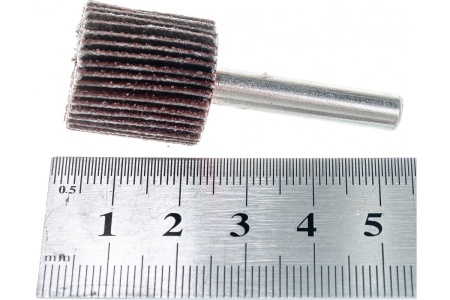 Круг лепестковый (20x20x6 мм; Р120) для дрели MATRIX 74104