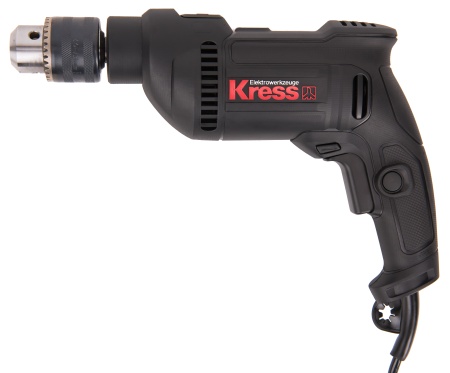Дрель KRESS, KU120, 650Вт, 13мм, коробка