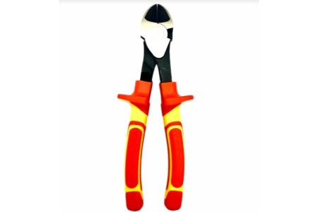 Боковые диэлектрические кусачки Промлайн 200мм, сталь cr-v, до 1000В, с 2К рукояткой ПЛ0210302200_z022