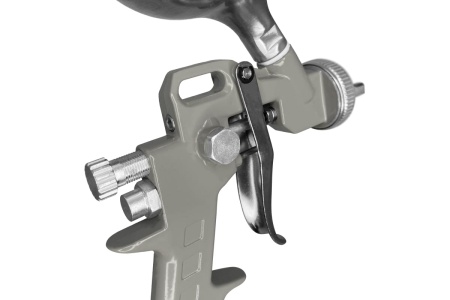 Краскораспылитель с металлическим бачком vertextools 0019-02