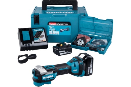 Многофункциональный аккумуляторный инструмент Makita LXT 18В, 10000-20000 об/мин DTM52RTJX1