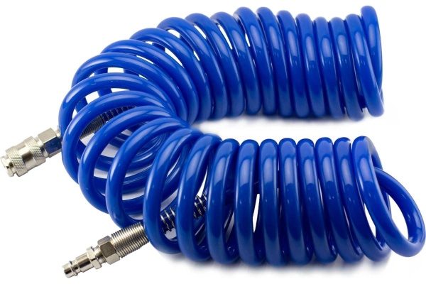 Шланг воздушный спиральный полиуретановый 8-12 мм, 7.5 м Rotake RH-20107-7.5