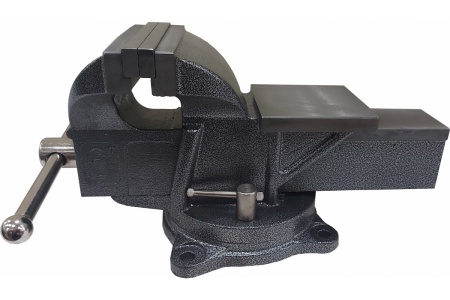 Слесарные тиски GRIFF 200 мм, серия PRO, поворотные, стальные, с наковальней g164032