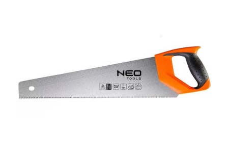 Ножовка по дереву NEO Tools 450 мм, 11TPI 41-066