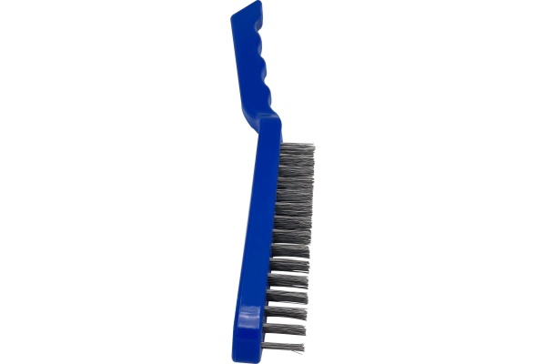 Щетка по металлу vertextools с пластиковой ручкой, 4-ряд 1212-03