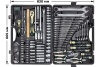 Набор инструмента ROCKFORCE 1/2"х1/4"DR с 6-гранными головками, 128 предметов RF-41282-5