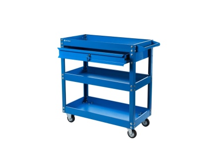 Инструментальная тележка ABC 3 полки с ящиком 700х350х760 мм ИЛТ-3СЯ Инструментальная тележка ABC 3 полки с ящиком 700х350х760 мм ИЛТ-3СЯ