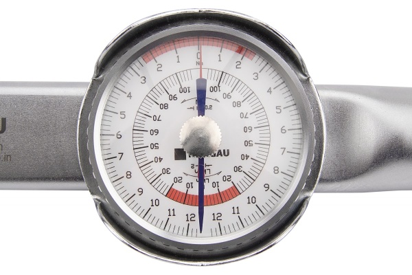 Динамометрический ключ NORGAU стрелочный 1/4, 2,4-12 Нм, 051117005